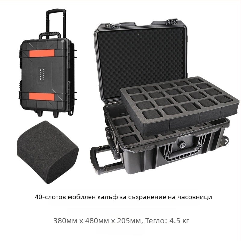 Canuya кожена кутия за съхранение на часовници – витрина за бижута, опаковка в кутия, висок капацитет, специално бижутерийно опаковане