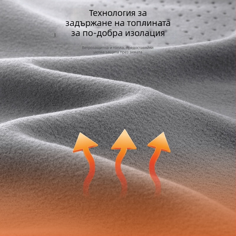 Маска за колоездене, подплатена флисом, унисекс, полиестер/спандекс материя, Westbiking/West rider