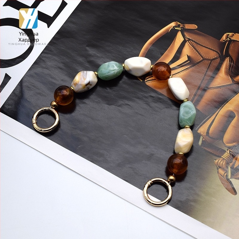 Верига за чанта от YH с акрилна смола, за кожени изделия, чанти и облекло