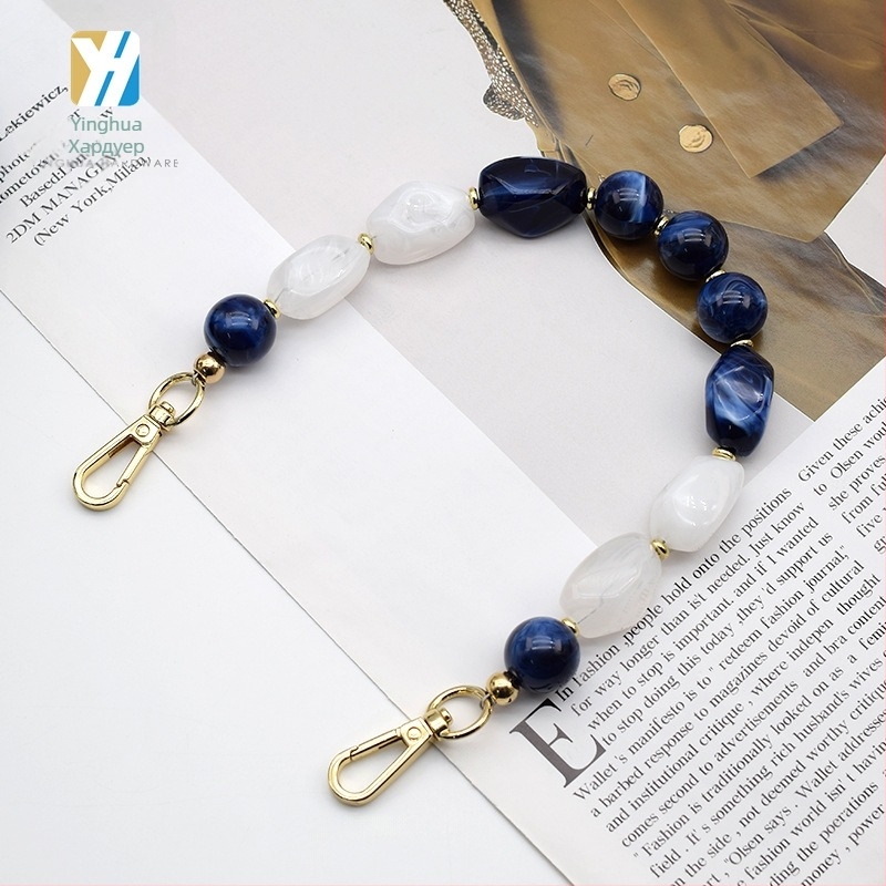 Верига за чанта от YH с акрилна смола, за кожени изделия, чанти и облекло