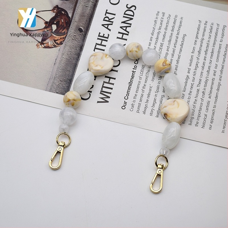 Верига за чанта от YH с акрилна смола, за кожени изделия, чанти и облекло