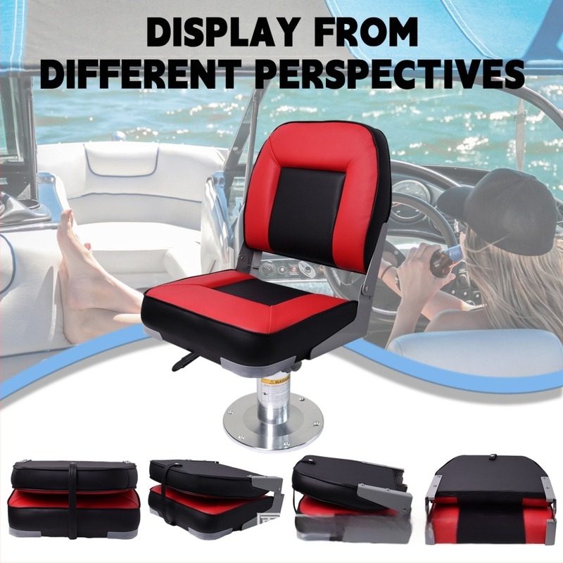 Сгъваема лодкова седалка: модел 862034WGC-2, код LC2400137, рамка PP, PVC кожа, полиуретанова пяна