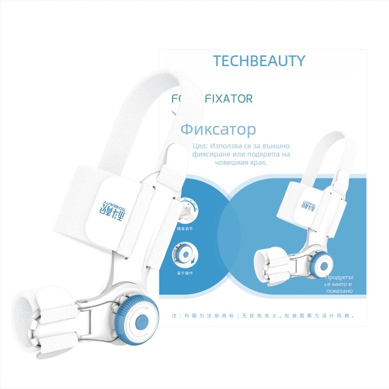 Techlove коректор за hallux valgus, модел MX3Q, PU материал, регулируемо копче