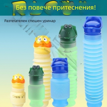 Портативна чанта за урина за възрастни за автомобил, уринар със стойка, без протичане, PE материал, капацитет под 500 ml