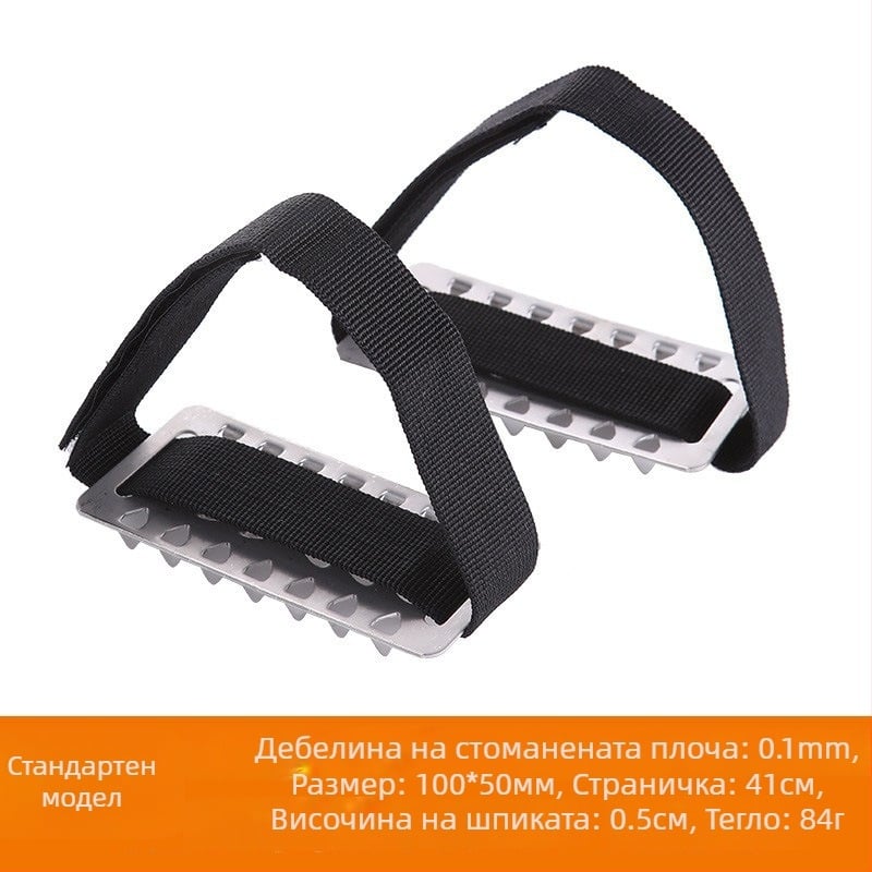 Крампони за обувки, ледени, 26-зъба, антиплъзгане, леки снежни шипове за лед и сняг