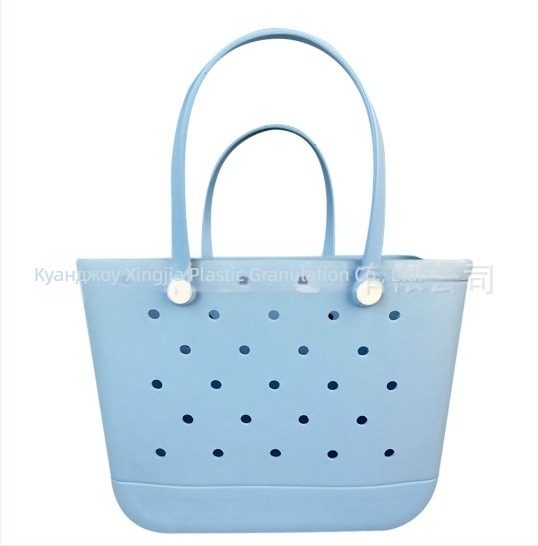 Торба Tote — градска простота, PVC материал, EVA подплата, вертикална квадратна форма, подвижна дръжка