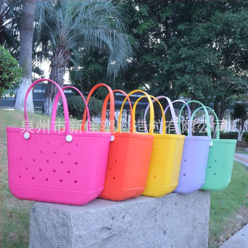 Торба Tote — градска простота, PVC материал, EVA подплата, вертикална квадратна форма, подвижна дръжка