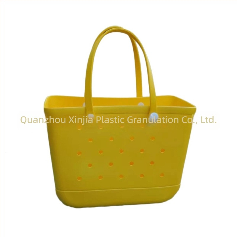 Торба Tote — градска простота, PVC материал, EVA подплата, вертикална квадратна форма, подвижна дръжка