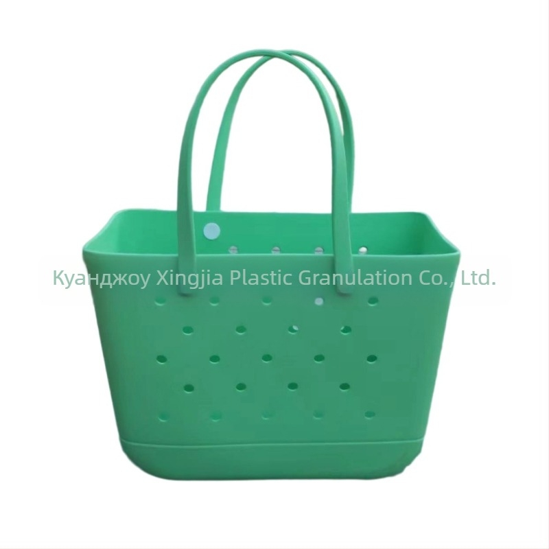 Торба Tote — градска простота, PVC материал, EVA подплата, вертикална квадратна форма, подвижна дръжка