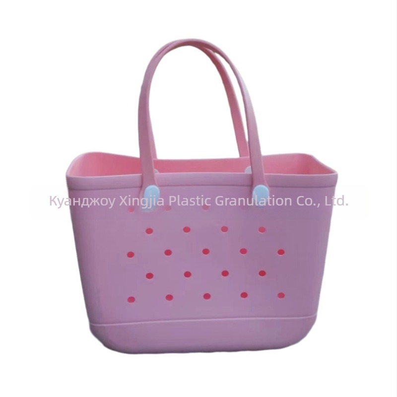 Торба Tote — градска простота, PVC материал, EVA подплата, вертикална квадратна форма, подвижна дръжка