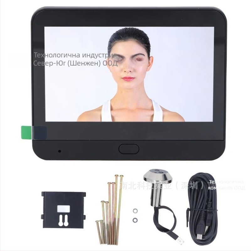 Домофонен звънец SY-36, с вградена литиева батерия и интерфейс Type-C за захранване