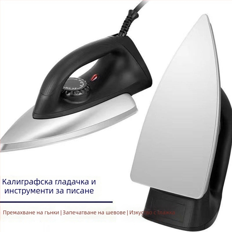 Електрическа ютия за гладене, свързана, ретро стил с дървен фурнир, премахване на бръчки, 3C сертификат 2019010710210661