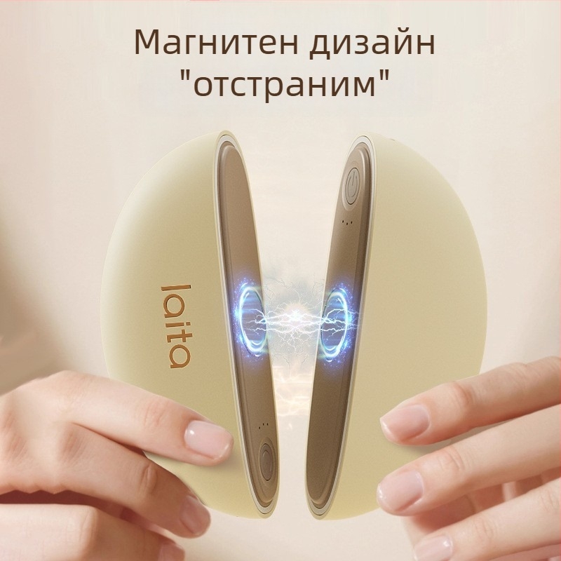 Магнитен разделен USB нагревател за ръце, 5V/22W, разсейване на топлината с алуминиев лист, вградена батерия 2000–4000mAh, време на работа 3–6 ч