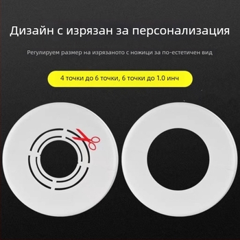Декоративен капак за ъглов вентил и душ — ABS, модерен минималистичен стил, възможност за частно етикетиране, гаранция за качество