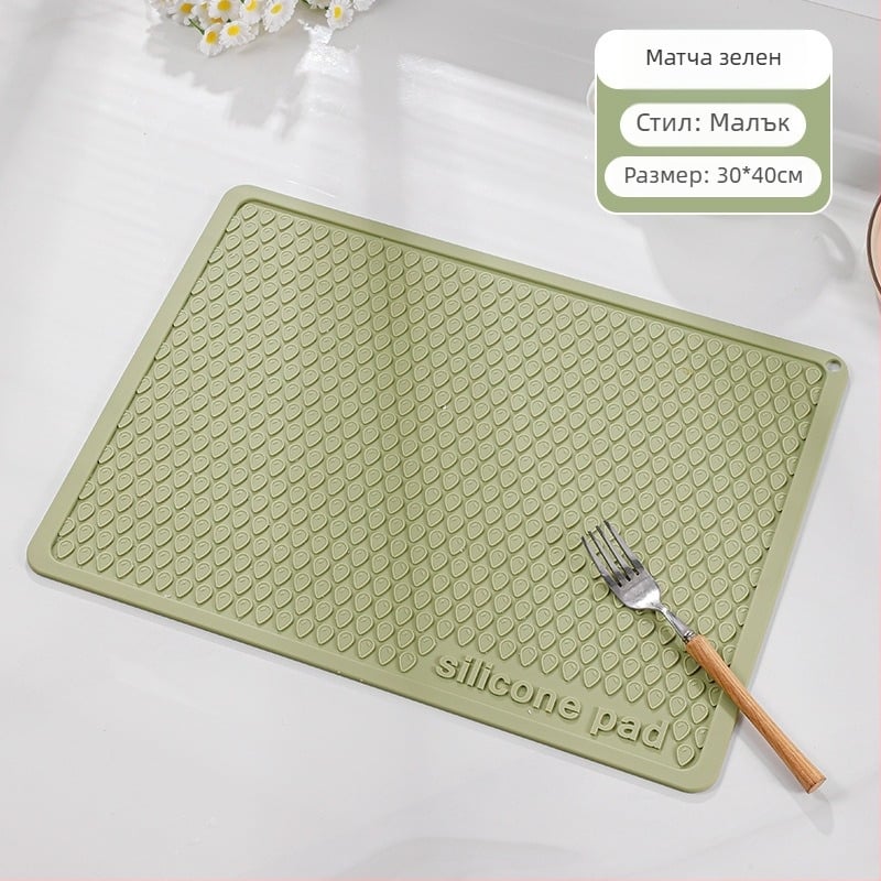 Силиконова кухненска квадратна подложка: термоустойчива, антиплъзгаща се и устойчива на разкъсване