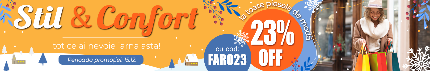 -23% la produse selectate