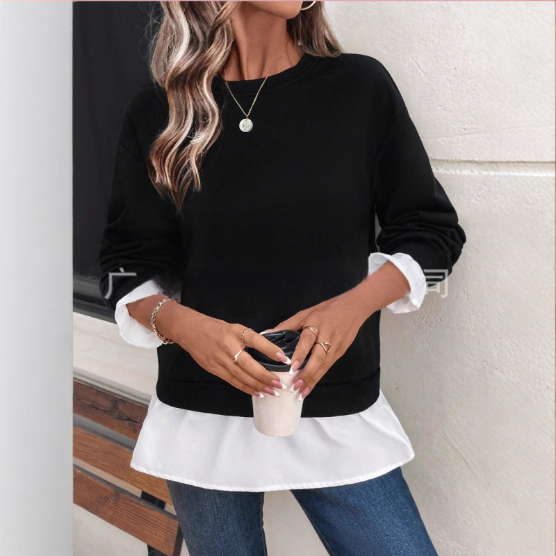 2025. aasta kevadine piiriülene eksport sõltumatu jaama Amazon Wish Euroopa ja Ameerika uus pingutusnööriga vabaaja moodne dressipluus