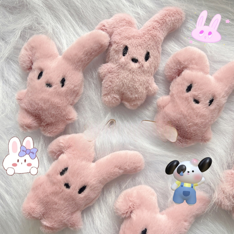 Mielas triušio pliušinis lėlės animacinis triušio gyvūnas rankų darbo „pasidaryk pats“ vaikų batai ir kepurės drabužiai kojinės aksesuarai aksesuarai