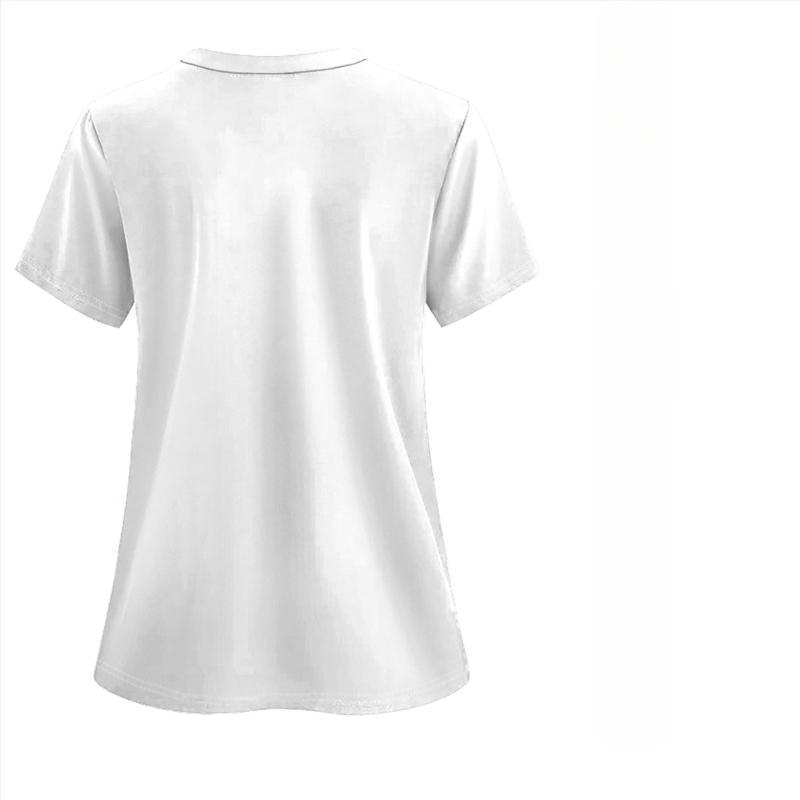 2025 tavaszi Joker alkalmi, határokon átnyúló európai és amerikai női ruházati kellékek, rövid ujjú, zsebes, hasított védőruházat