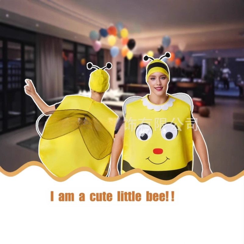 Határon átnyúló méh cosplay jelmez állati utánzat jelmez színpadi játék előadás ruházat felnőtt buli