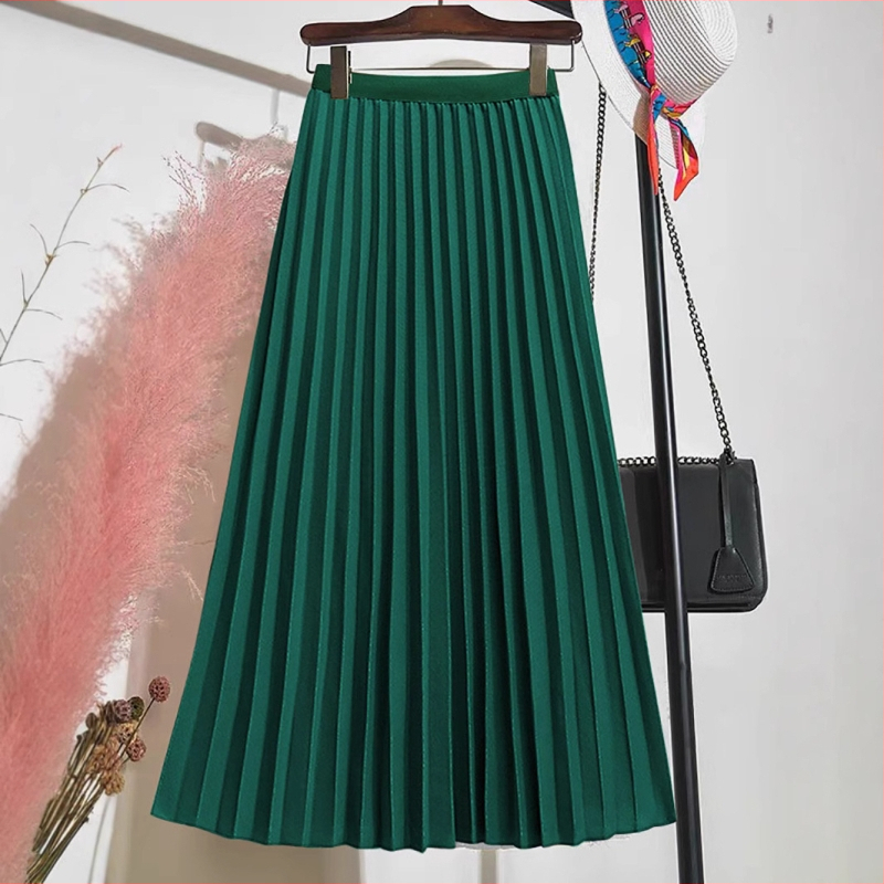 Prekogranična Amazon europska i američka ženska modna elegantna duga plisirana suknja veće veličine