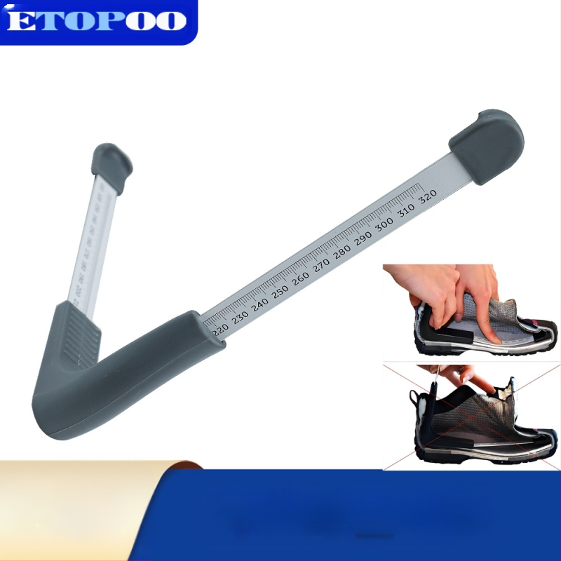 Доставка на устройство за измерване на стъпала, устройство за измерване на обувки, линийка за измерване на стъпала, линийка за обувки, специална линийка за измерване на размера на стъпалото и размера на обувките