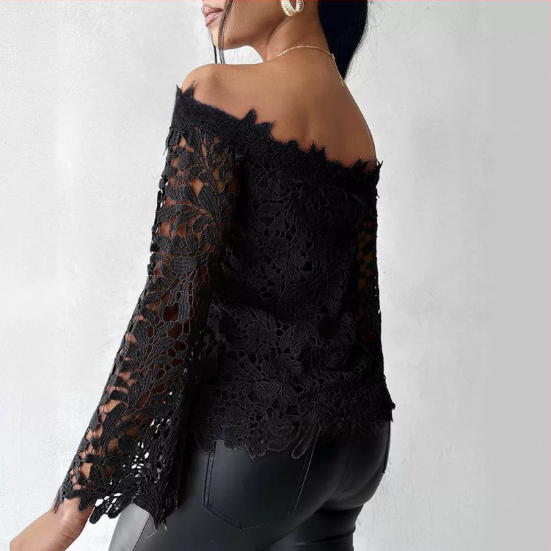 Νέα Άνοιξη 2024 Νέα, Ευρωπαϊκά και Αμερικανικά, Διασυνοριακά, Amazon Aliexpress, Δαντελένια Τοπ, με τις Υψηλές Πωλήσεις