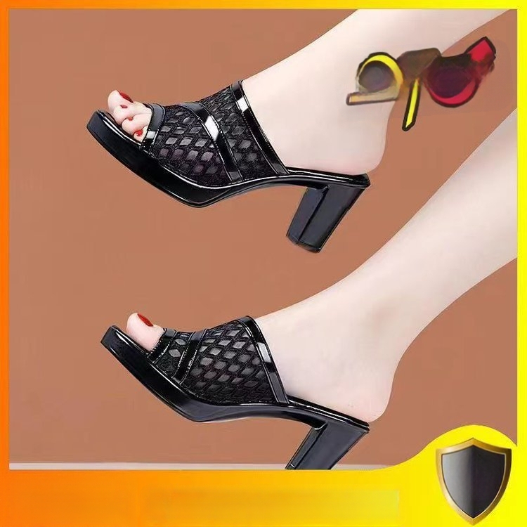 Határokon átnyúló szandálok nőknek munkába, egy cipő, kettő, Amazon új, magas sarkú cipő, divatos, mindenféle vastag sarkú szandál