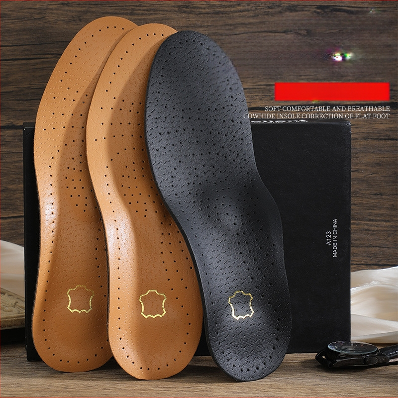 Sisetald korrigeerib jalavõlvi, lameda jala kaitse, ehtne PU nahk, higi imav, hingav ja mugav, spordisisestallad suurendavad