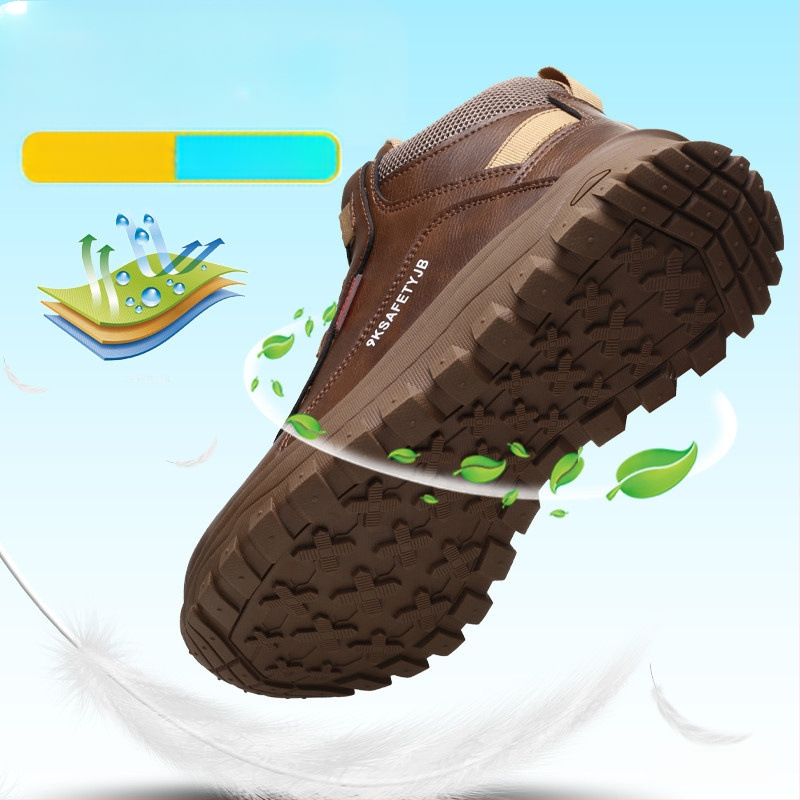 Nauji darbo draudimo batai, izoliuoti, 6 vandeniui atsparūs, storapadiai, itin lengvi, tingūs mygtukai, vienas pedalas, specialūs darbo saugos batai „Ruini“