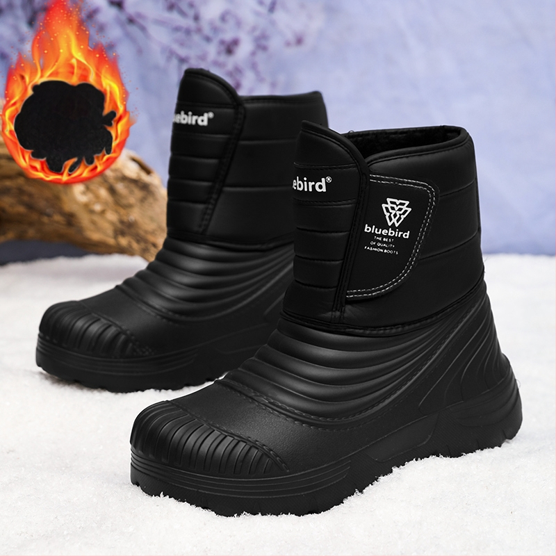 Meeste talvesaapad, paksu põhjaga, fliisvoodriga, soojad, paksendatud, miinus 40 kraadi kirdesse, suured puuvillased kingad, õuetööriistad