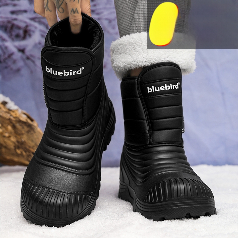 Meeste talvesaapad, paksu põhjaga, fliisvoodriga, soojad, paksendatud, miinus 40 kraadi kirdesse, suured puuvillased kingad, õuetööriistad