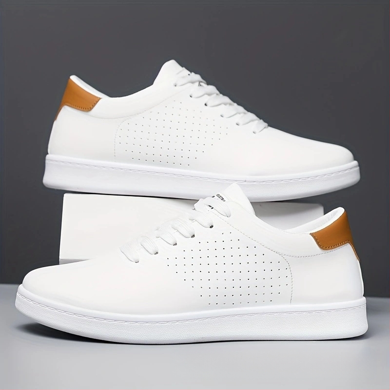 Határokon átnyúló külkereskedelmi nagyméretű férfi divatos, lélegző, alacsony szárú gördeszkacipő, kényelmes, csúszásmentes, csipkés, alkalmi sportcipő