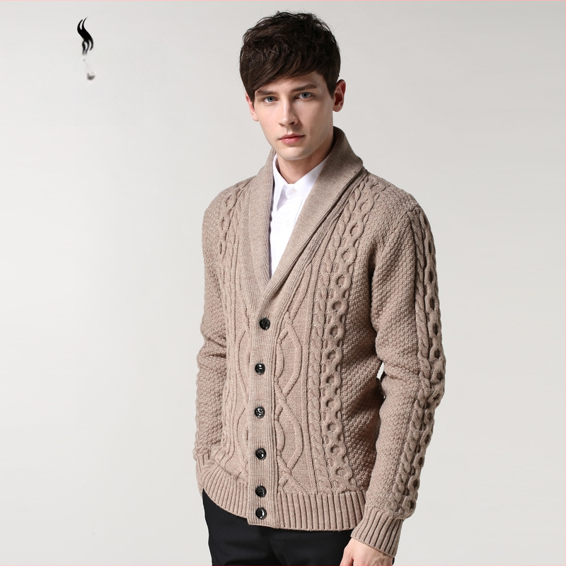 Nauji rudens ir žiemos vyriški megztiniai, vyriški kardiganai, laisvalaikio megztiniai užsienyje