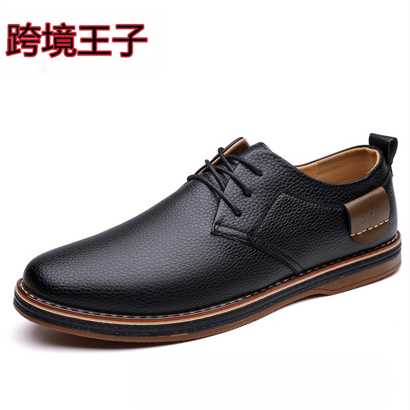 Piiriülesed Prince meeste kingad pluss-suuruses 50 nahkkingad väliskaubanduse mood äri vabaaja käsitöö õmblemisega Chelsea meeste nahkkingad 48