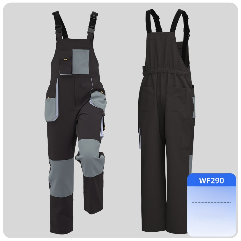 Piiriülesed kolmemõõtmelised suurte taskutega kombinesoonid, eritellimusel trükitud värvisobitavad mitme taskuga kombinesoonid, tehaseriided, töökaitseriietus