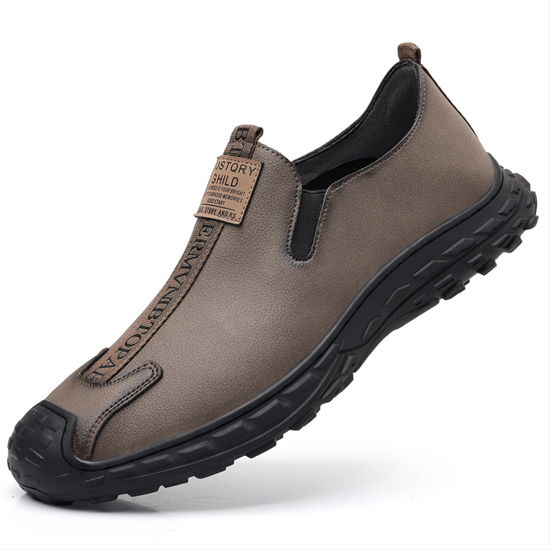 Tavaszi bőrcipők férfi 2024 tavaszi és őszi üzleti divat alkalmi viselet férfi bőrcipők Külkereskedelmi brit stílusú platform férfi cipők