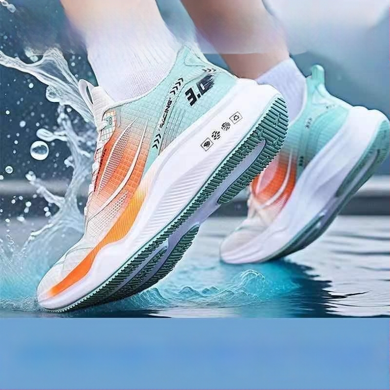 Tootjate jooksujalatsid lööke neelava sporditreeningu võrgust keskkooliõpilaste tossud meestele kõrge elastsusega kehaga