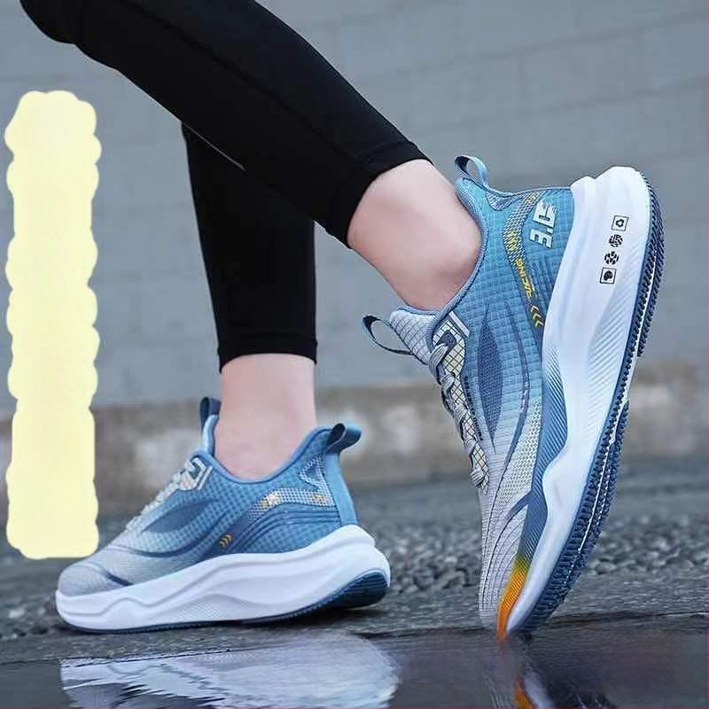 Tootjate jooksujalatsid lööke neelava sporditreeningu võrgust keskkooliõpilaste tossud meestele kõrge elastsusega kehaga