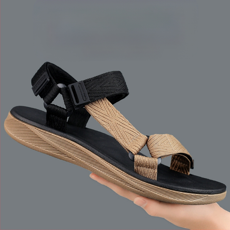 Nou! 2025 Pantofi de plajă pentru bărbați, talpă moale EVA, sandale pentru bărbați, sandale pentru comerț exterior transfrontalier