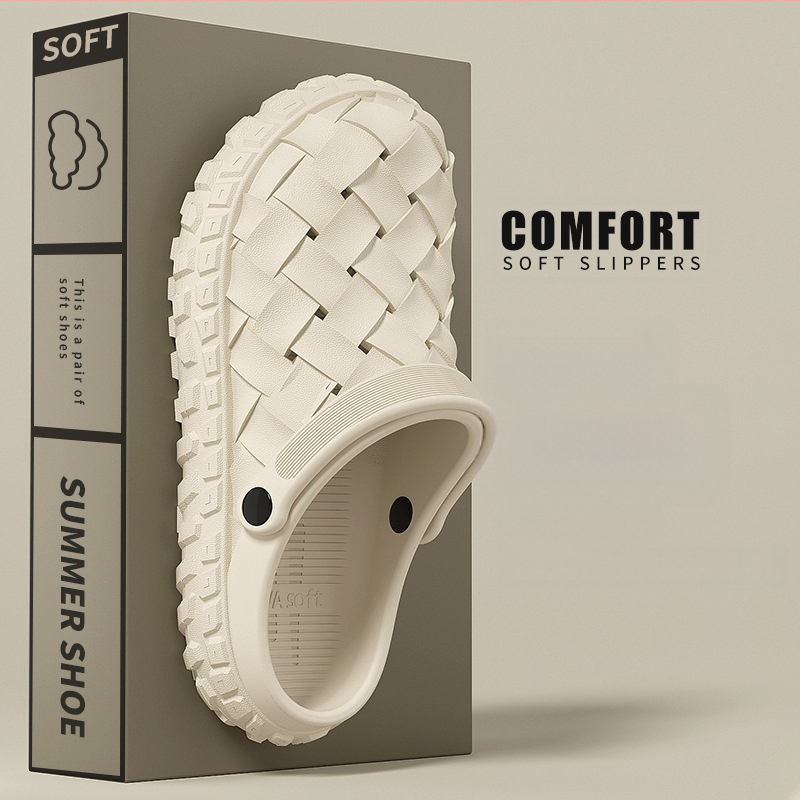 Gyárilag közvetlen puha talpú EVA csúszásmentes, nem büdös férfi kültéri viseletre alkalmas lyukas cipő strandszandál raktáron nagykereskedelemben