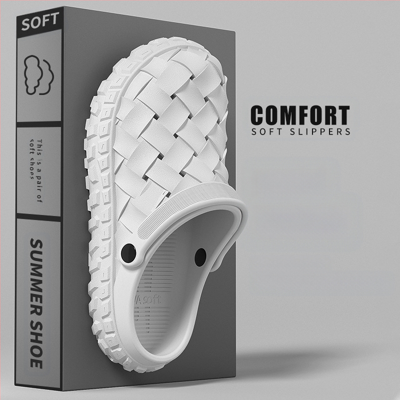 Gyárilag közvetlen puha talpú EVA csúszásmentes, nem büdös férfi kültéri viseletre alkalmas lyukas cipő strandszandál raktáron nagykereskedelemben