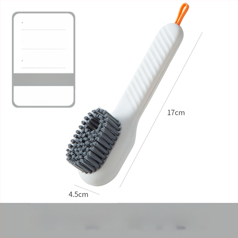 Skysčiu praturtintas batų šepetys, daugiafunkcis batų šepetys, profesionalus batų plovimo įrankis, minkšti šereliai, nepažeidžiantys batų, buitinis skalbinių šepetys