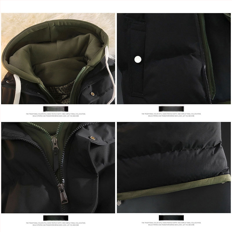 Jaunimo rudens ir žiemos šilta medvilninė liemenė jaunesniųjų vyresniųjų vidurinių mokyklų studentų paltas netikras dviejų dalių sustorintas medvilninis drabužis be rankovių vyrams