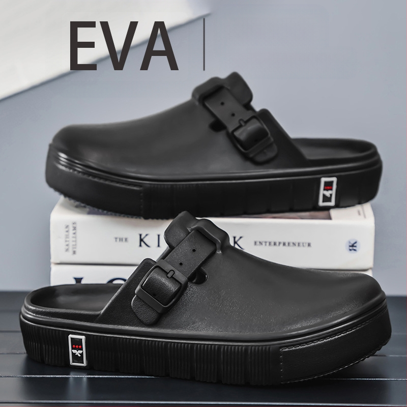 Baotou papucsok férfi nyári külső ruházat csúszásgátló dezodor lélegző alkalmi bircan cipők strand divatos sportszandálok