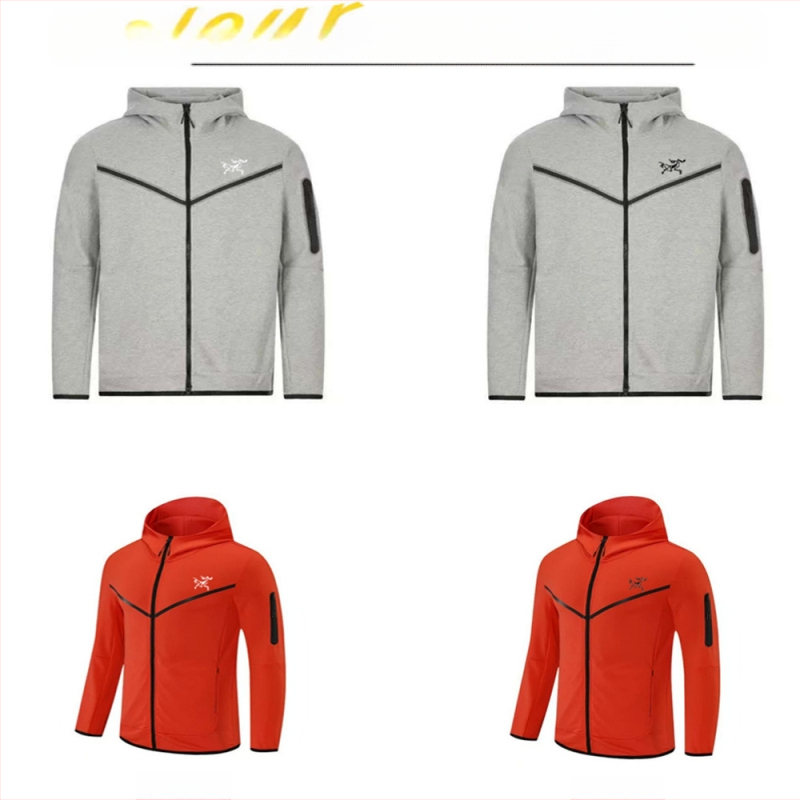 2025 m. pavasario ir rudens megzti marškinėliai su gobtuvu ir užtrauktuku, šilti sportiniai švarkai, viršutiniai nauji megztiniai