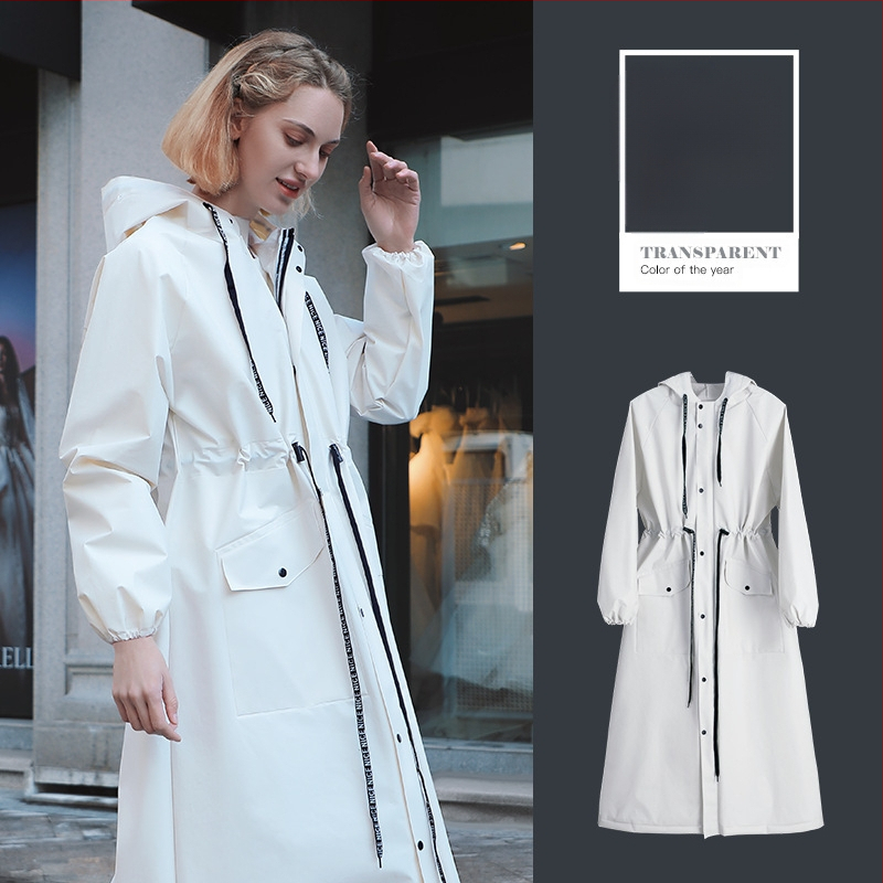 Bezmaksas piegāde Elektriskais velosipēds Pieaugušajiem Liels Vienreizējs Garš Pilna Ķermeņa Lietus Necaurlaidīgs Pārrobežu Lietusmētelis