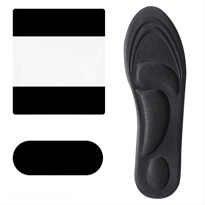 4D sisetallad naistele, kes ei väsi pärast pikka seismist, higi imavad, hingavad, paksendatud, lööke neelavad, ülipehmed kõrge kontsaga kingad, poole suurusega padjad, kontsakleebised