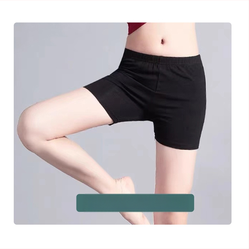 Детски панталони за танци, триточкови балетни боксерки, черни предпазни шорти, етнически боксерки за момичета