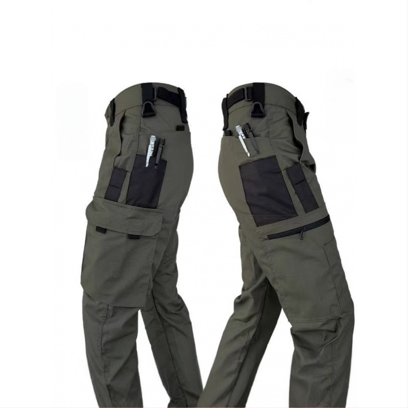 2025. aasta õues kasutatavad taktikalised kulumiskindlad veekindlad kraanapüksid, mitme taskuga Ameerika kevad- ja sügispüksid, uued piiriülesed püksid meestele ja naistele